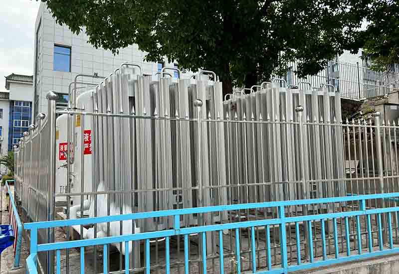 通化人民医院中心供氧系统工程施工